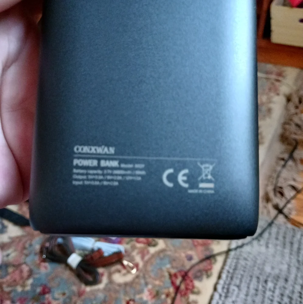 Portable battery charger